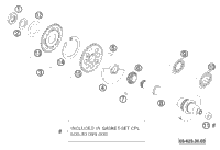 KTM CAMSHAFT EXHAUST CPL. REAR 03 03 2007 950 Supermoto R 60036110144
