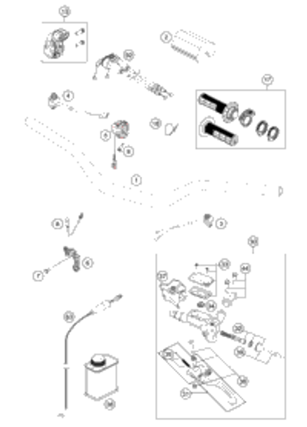 KTM WIRING HARNESS 2016 350 SXF 79211075000