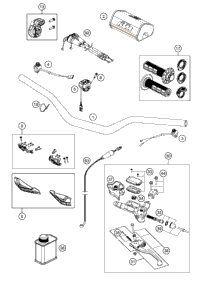 KTM WIRING HARNESS 2016 250 SX-F FACTORY EDITION 79211075000