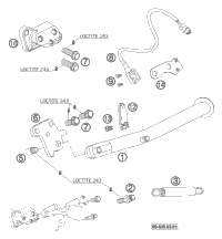 KTM CALIPER L/S NAT. WITHOUT PADS 2008 690 SMC 6251301500101