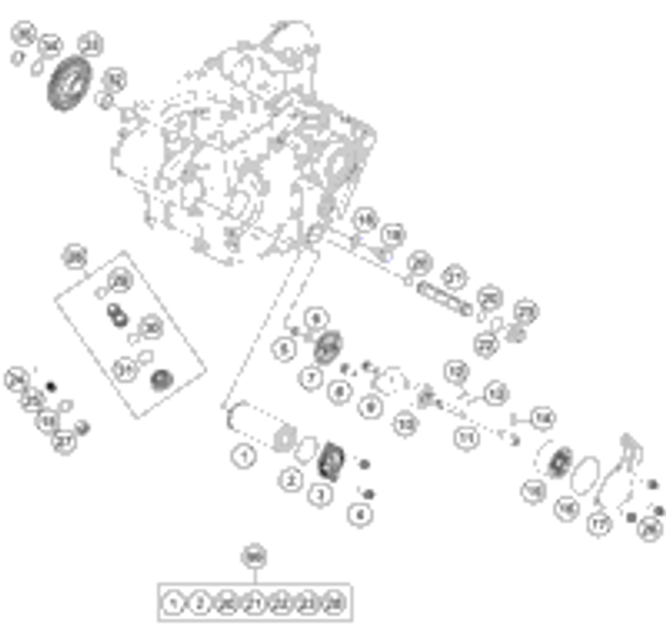 KTM OIL COOLER CPL. 2010 1190 RC8 6123805000033