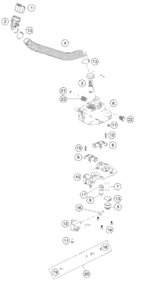 KTM Main harness US 2020 300 XC-W TPI ERZBERGRODEO 55711175000