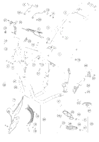 KTM Main harness US 2022 300 XC-W TPI Chassis 55711175000