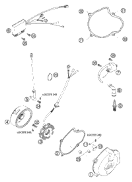 KTM SUB FRAME CPL. EXC+MXC ''M5'' 05 2007 400 XC-W 59403002344 KTM SUB FRAME CPL. EXC+MXC ''M5'' 05 2007 400 XC-W 59403002344