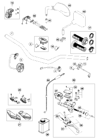KTM SUB FRAME SX 2015 350 SX-F 77203002000