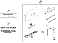 KTM SUB FRAME SX 2012 250 SX 77203002000