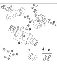 KTM ENGINE CASE CPL. 85 SX  2008 2008 2014 85 SX 47030000144