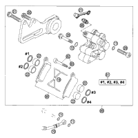 KTM ENGINE CASE CPL. 85 SX  2008 85 SX 2008 2008 85 SX 47030000144