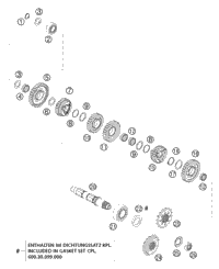 KTM CARBURETOR KEIHIN PWK 39 2002 2002 125 SX 50331001744