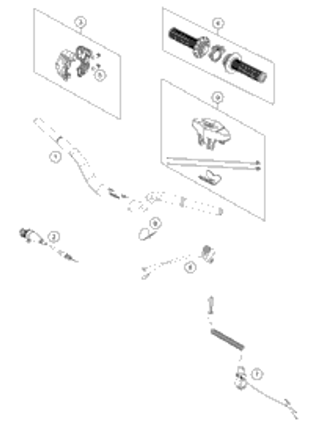 KTM SWING ARM CPL. 50 SX MINI 16 2021 50 SX MINI Chassis 4530403014491