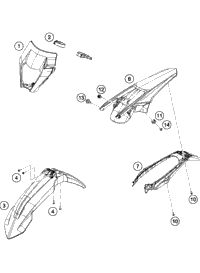 KTM PISTON I CPL. 2018 500 EXC-F 79630007000 I