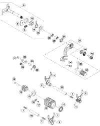 KTM RADIATOR R/S NATURE (45285)98 2006 250 XC 50335008000