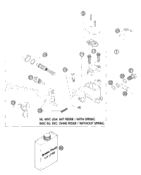 KTM VALVE SPRING LEVER 2010 450 XC-W SD 59029019000