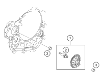 KTM PISTON KIT II 450 EXC-F ON DEMAND 2019 450 EXC-F SIX DAYS 79430507010 II