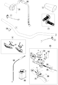 KTM FUEL PUMP CPL. EXC 2012 450 SX-F FACT. REPL. USA 78107088000