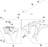 KTM FUEL PUMP CPL. EXC 2016 250 XCFW 78107088000