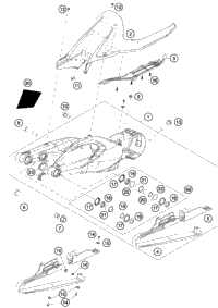 KTM BRAKE DISC FRONT D=320X5 2010 1190 RC8-R 6900906000030