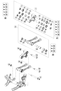 KTM EXHAUST PIPE 250 EXC 2018 250 EXC-F 79005109000