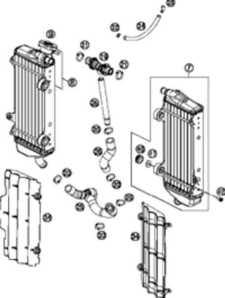 KTM PISTON II CPL. 350 (As required) 2012 350 XCFW 77530107100 II KTM PISTON II CPL. 350 (As required) 2012 350 XCFW 77530107100 II