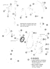 KTM GASKET SET CPL.       03 2006 950 SM BLK 60030099000