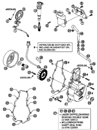 KTM GASKET SET CPL.       03 03 2011 990 SMR 60030099000