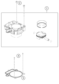 KTM CONROD REPAIR KIT 2019 350 EXC-F 79230115144