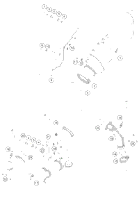 KTM BRAKE CAL. R/S - WITHOUT PADS 2008 1190 RC8 69013016001