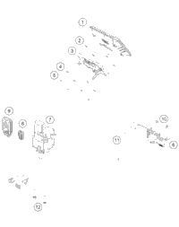KTM HAND BRAKE CYLINDER CPL. BLACK 2016 1190 ADVENTURE GREY 6201300110030