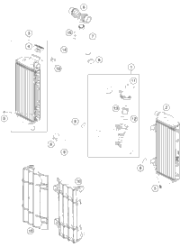 KTM main harne 250/300 XC-W cpl 17 2018 250 XC-W TPI 55611175033