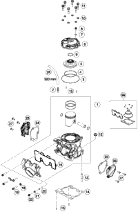 KTM Flywheel 2020 150 XC-W TPI 51739105000