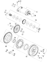 KTM inertial sensor 2019 790 DUKE BLACK 60342090100