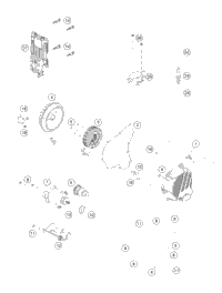 KTM Control device EFI 2018 250 XC-W TPI 55641031000
