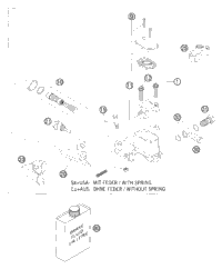 KTM EXTRACTOR FOR TIMING GEAR 2007 690 LC4 59029033000