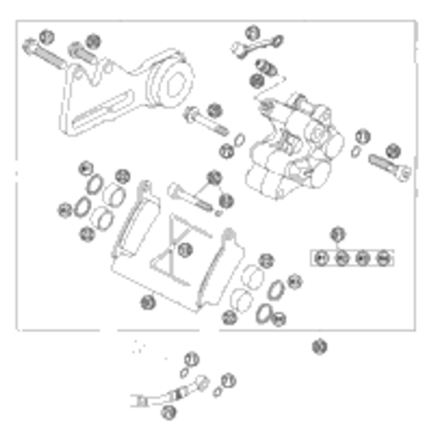 KTM CRANKSHAFT CPL. 2008 85 SX 47030018100