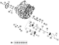 KTM TORQUE LIMITER CPL. 2012 450 SFX 77340016100