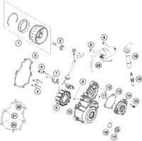 KTM TORQUE LIMITER CPL. 2009 450 SX-F USA 77340016100
