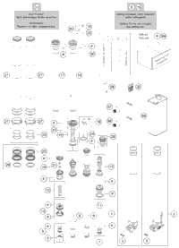 KTM FORK LEG L/S + TUBE CPL. 2017 150 SX 48601407S2