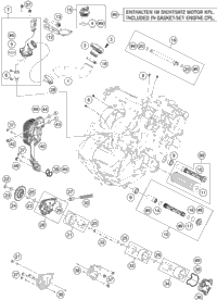 KTM PISTON KIT GR.II 450 SX-F13-14 As Required, 13-14 2015 450 XC-F 00050000219