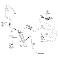 KTM Fuel pump 2022 250 XC-F Chassis 79707088000