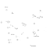 KTM Fuel pump 2022 250 XC TPI Chassis 79707088100