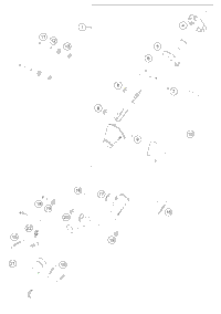 KTM Fuel pump 2023 350 EXC-F Chassis 79707088100