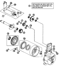 KTM CLUTCH KIT 1190/1290 ON DEMAND 2020 1290 SUPER ADVENTURE R 60432011010