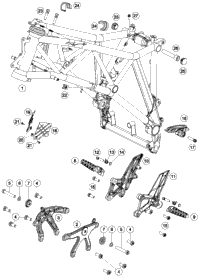 KTM Ignition lock Race-on 868MHz 2017 1290 SUPER DUKE R BLACK 61611066000