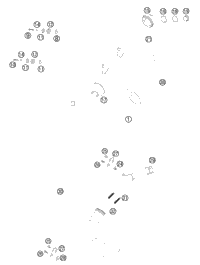 KTM EXHAUST MANIFOLD 2014 250 XCW 54805107000