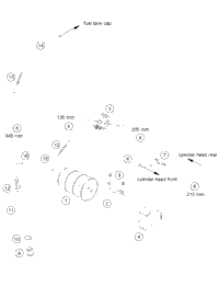 KTM THROTTLE BODY 2014 690 Duke White 76041001100