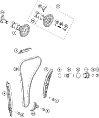 KTM ROTOR EFI 2011 250 XC-F 77239005100