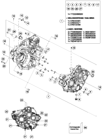 KTM PISTON II CPL. 350 ON DEMAND 2021 350 EXC-F Engine 79230207100 II