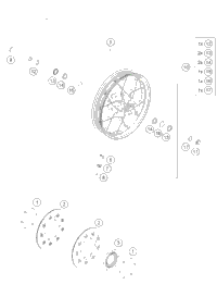 KTM RIM 4.5''X18'' TUBELESS 2016 1190 ADVENTURE R 6031007010030A