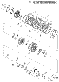 KTM WATER COOLER 2016 1290 SUPERDUKE R ORANGE 61335010000