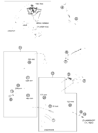 KTM CAMSHAFT INTAKE FRONT 2009 990 Adventure 61136009000